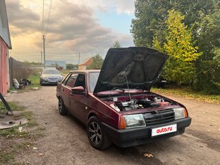 2001 Lada (ВАЗ) 21099, красный, 80000 рублей, вид 1