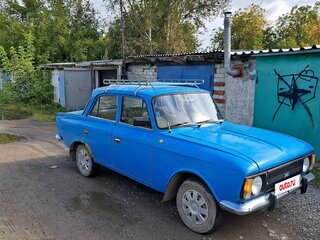 1985 Москвич 412 ИЭ, голубой, 125000 рублей, вид 1
