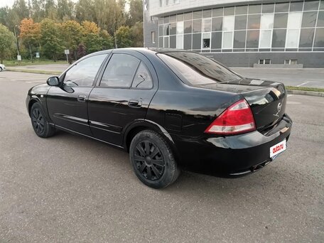 2010 Nissan Almera Classic I, чёрный, вид 5