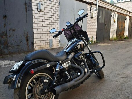 2008 Harley-Davidson Super Glide, чёрный, 650000 рублей, вид 4