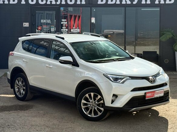 2017 Toyota RAV4 IV (XA40) Рестайлинг, белый - вид 33