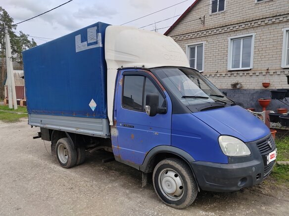 2009 ГАЗ ГАЗель (3302), синий, 380000 рублей - вид 7