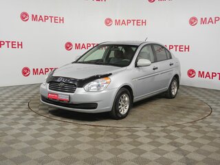 2006 Hyundai Verna II, серебристый, 345000 рублей, вид 1