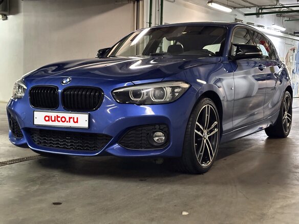2019 BMW 1 серии 118i II (F20/F21) Рестайлинг 2, синий, 2300000 рублей