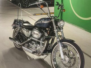2003 Harley-Davidson XL1200, синий, 790000 рублей, вид 2