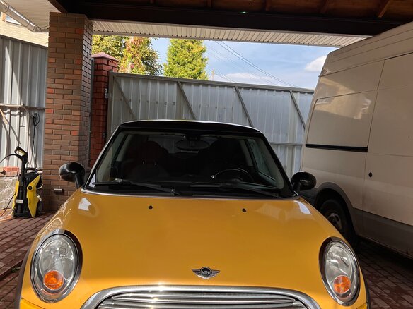 2008 Mini Hatch One II (R56), жёлтый, 680000 рублей