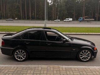 2001 BMW 3 серии 318i IV (E46), чёрный, 399000 рублей, вид 4