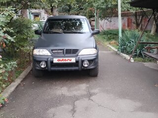 2001 SsangYong Musso I Рестайлинг, чёрный, 755000 рублей, вид 1