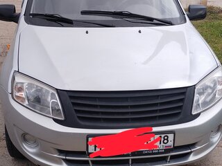 2014 Lada (ВАЗ) Granta I, серебристый, 310000 рублей, вид 1