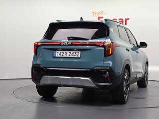 2022 Kia Seltos I Рестайлинг, голубой, 1859000 рублей, вид 4