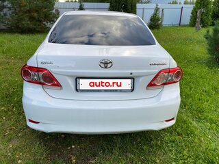 2013 Toyota Corolla X (E140, E150) Рестайлинг, белый, 1300000 рублей, вид 5