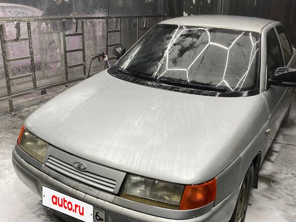 2002 Lada (ВАЗ) 2110, серебристый, 65000 рублей - вид 3