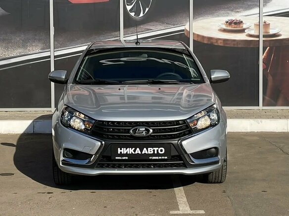 2022 Lada (ВАЗ) Vesta I, серый, 990000 рублей - вид 1