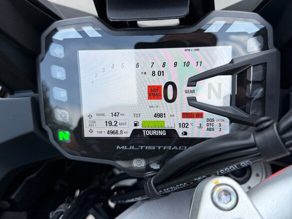 2023 Ducati Multistrada V2, красный, 1780000 рублей - вид 6