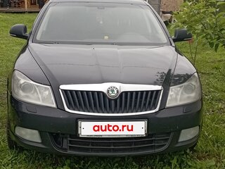 2013 Skoda Octavia II (A5) Рестайлинг, чёрный, 590000 рублей, вид 1