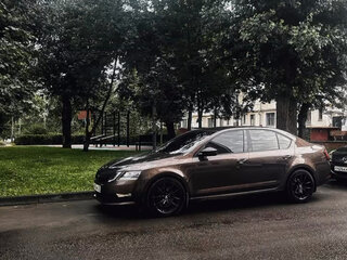 2017 Skoda Octavia III (A7) Рестайлинг, коричневый, 1800000 рублей, вид 4