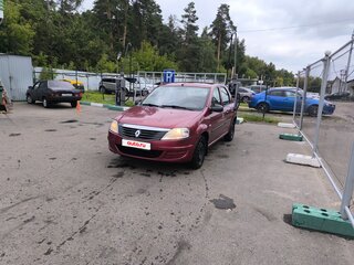 2010 Renault Logan I Рестайлинг, красный, 150000 рублей, вид 3