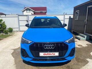 2019 Audi Q3 35 TFSI II (F3), голубой, 2850000 рублей, вид 3