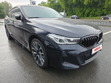 2021 BMW 6 серии Gran Turismo 620d xDrive IV (G32) Рестайлинг, чёрный, 4290000 рублей, вид 2