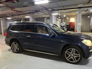2013 Mercedes-Benz GL-Класс 500 II (X166), синий, 2700000 рублей, вид 3