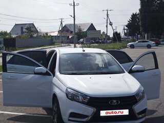 2019 Lada (ВАЗ) Vesta I, белый, 1400000 рублей, вид 3