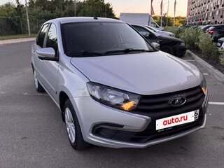2019 Lada (ВАЗ) Granta I Рестайлинг, серебристый, 710000 рублей, вид 2