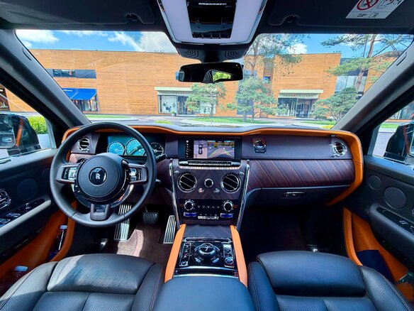 2021 Rolls-Royce Cullinan I (Series I), чёрный - вид 16