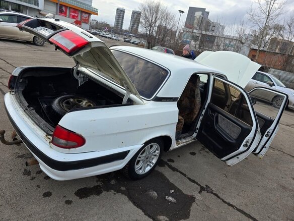 2003 ГАЗ 3110 «Волга», белый, 100000 рублей - вид 7
