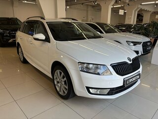 2013 Skoda Octavia III (A7), белый, 1289000 рублей, вид 3