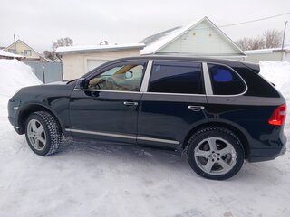 2009 Porsche Cayenne Diesel I Рестайлинг (957), чёрный, 1540000 рублей, вид 2