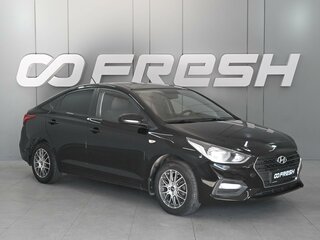 2018 Hyundai Solaris II, чёрный, 1529000 рублей, вид 1