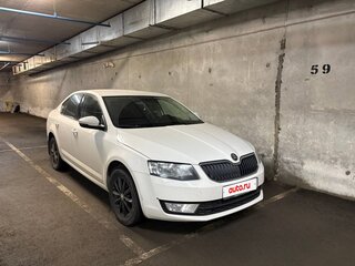2015 Skoda Octavia III (A7), белый, 1395000 рублей, вид 2