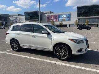 2017 Infiniti QX60 I Рестайлинг, белый, 3100000 рублей, вид 3