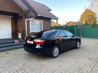 2016 Toyota Camry VII (XV50) Рестайлинг, чёрный, 2320000 рублей, вид 5