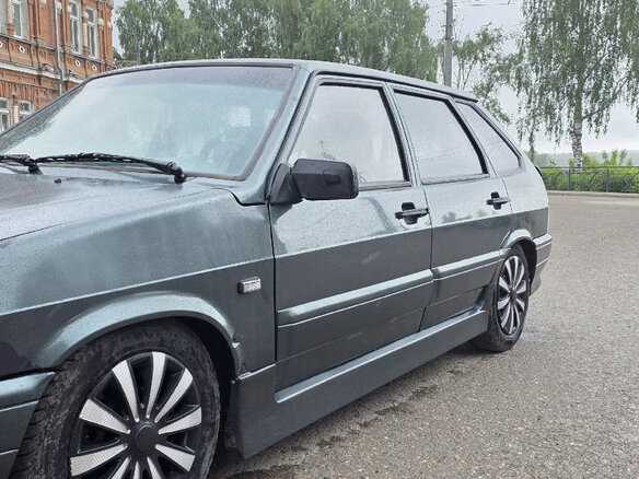 2008 Lada (ВАЗ) 2114, зелёный, 113000 рублей - вид 6