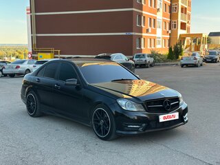 2012 Mercedes-Benz C-Класс 180 III (W204) Рестайлинг, чёрный, 1340000 рублей, вид 3