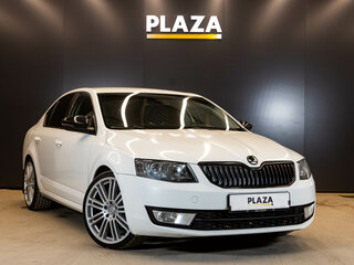 2015 Skoda Octavia III (A7), белый, 1365000 рублей, вид 2