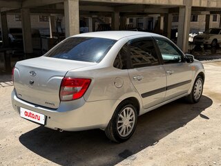 2013 Lada (ВАЗ) Granta I, серебристый, 525000 рублей, вид 4
