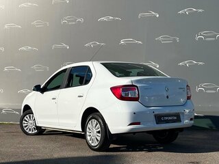 2015 Renault Logan II, белый, 819700 рублей, вид 4