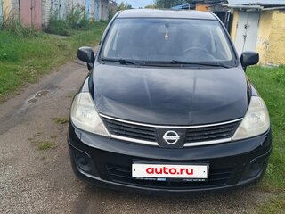 2008 Nissan Tiida I, чёрный, 590000 рублей, вид 1