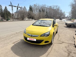 2013 Opel Astra GTC J Рестайлинг, жёлтый, 620000 рублей, вид 2