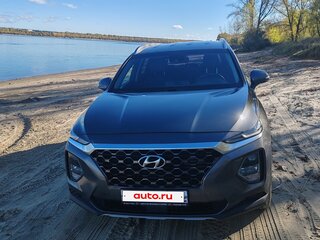 2020 Hyundai Santa Fe IV, серый, 3290000 рублей, вид 2