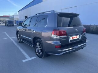 2012 Lexus LX 570 III Рестайлинг, серый, 5000000 рублей, вид 4