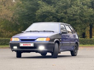 2007 Lada (ВАЗ) 2114, синий, 210000 рублей, вид 4