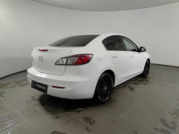2012 Mazda 3 II (BL) Рестайлинг, белый, 885000 рублей - вид 4