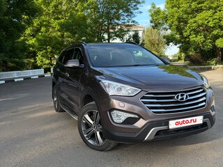 2014 Hyundai Santa Fe III, коричневый, 1600000 рублей, вид 3