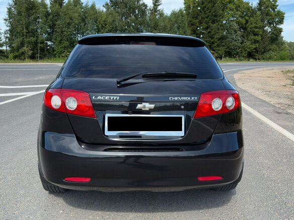 2009 Chevrolet Lacetti I, чёрный - вид 4