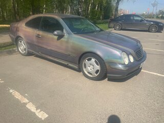 1998 Mercedes-Benz CLK-Класс 230 I (W208), серый, 449000 рублей, вид 1