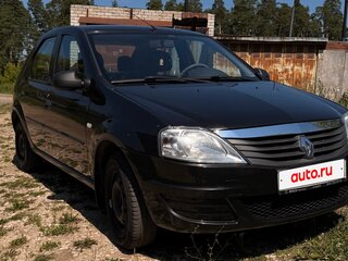 2011 Renault Logan I Рестайлинг, чёрный, 500000 рублей, вид 3