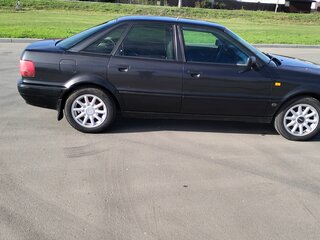 1992 Audi 80 V (B4), чёрный, 225000 рублей, вид 3